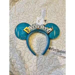 Disneyland‎ Blue Mickey Ears Headband - Theme Park Souvenir